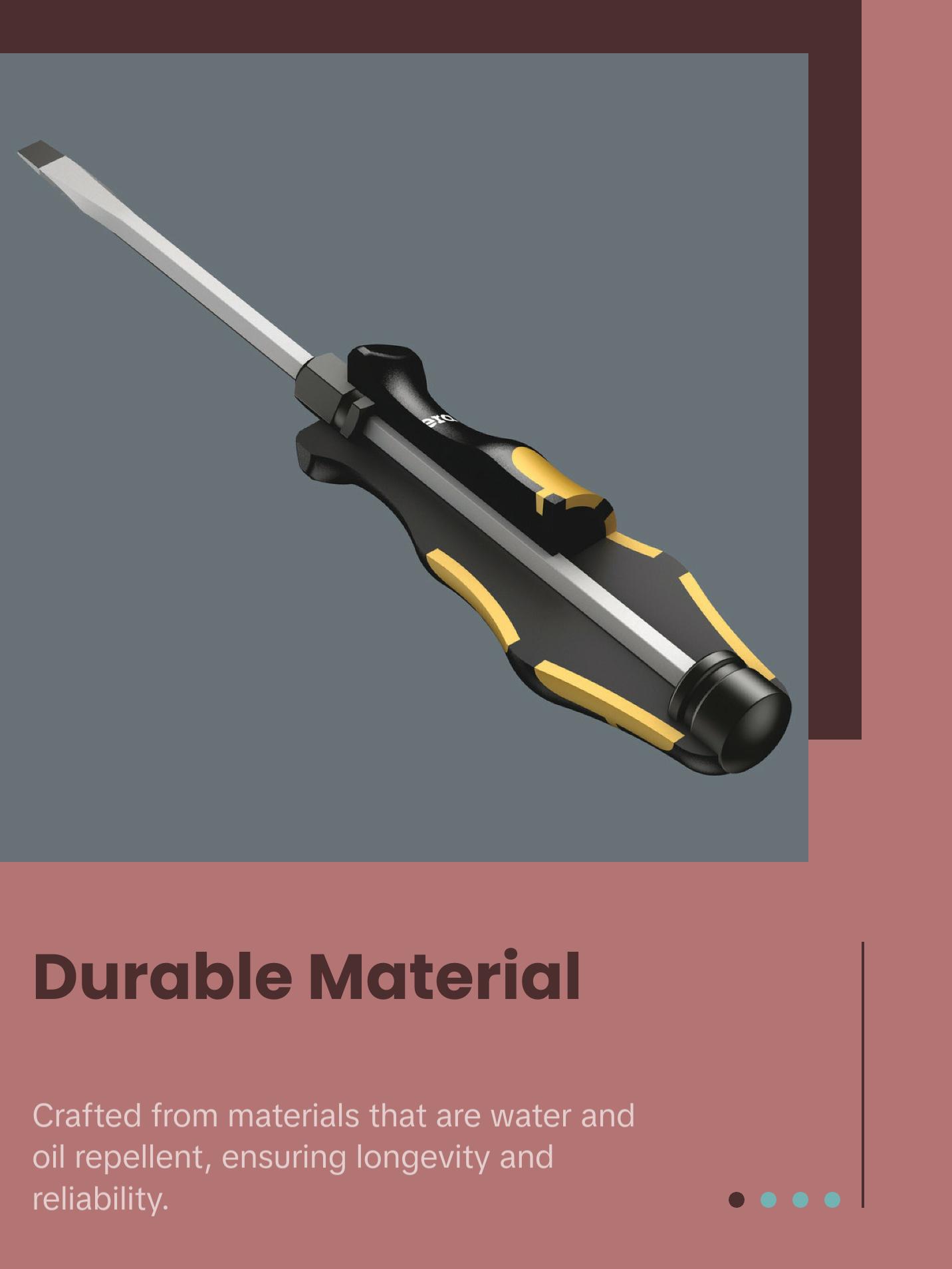 Wera 9710 Foam insert screwdriver set 1, 18 pieces