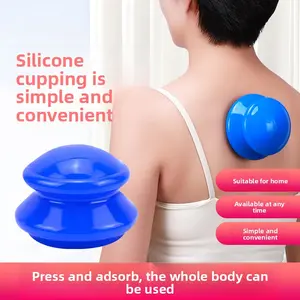 Rubber cupping device Household silicone cupping vacuum cupping device Rubber cupping fitness can Moisture absorption can manufacturer supply Body Care Traditional
