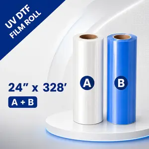 UVDTF Film Roll 24" x 328' (60cm x 100m) A+B Film Rolls