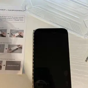 Product Review of [2PCS] FUNCAT GLOBAL Screen Protector-Dust-free Applicator FOR iPhone 17/16/15/14/13/12 "On SALE for NEW APPLE" (Reusable Easy Installation) Headset Covered, Fully Protection, Fingerprint-proof, Electroplated Layer, Tempered glass from 🙂**️ E**n **