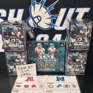Illusions hobby box and 4 optic blaster break