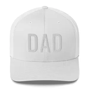 Dad Embroidered Trucker Cap, New Dad Gift, Dad Pregnancy Reveal, Dad Hat, Father's Day Gifts from Kids, Birthday Gift for Dad, Gift for Him