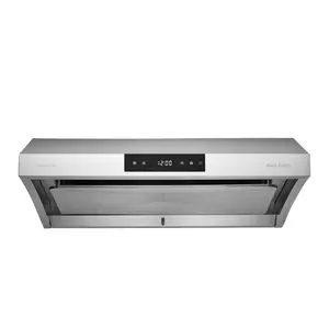 Hauslane | Chef Series Range Hood 30" PS38 PRO PERFORMANCE Stainless Steel Slim Under Cabinet Range Hood Design | Steam Auto Clean, Touch Panel | Superior Perimeter Aspiration Extraction