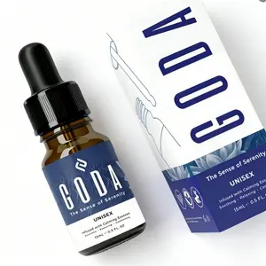 GODA Pheromones Calming Essence Perfume Oil, Soothing Relaxing Concentrated Dropper Fragrance for Men & Women, Travel Size 0.5 FL OZ (15ml)