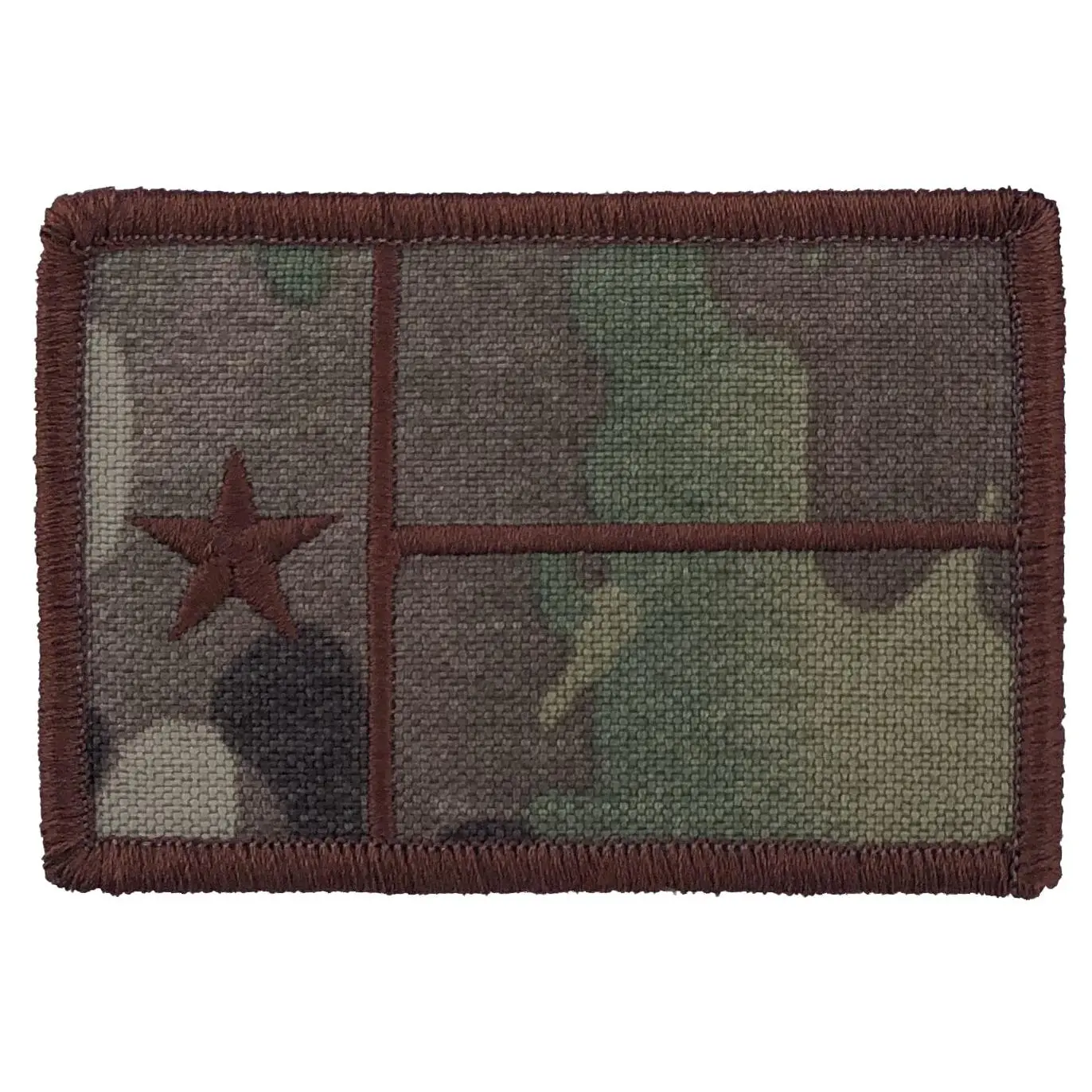 Texas Shoulder Patch - 2.25" x 3.5" - MULTICAM Camo
