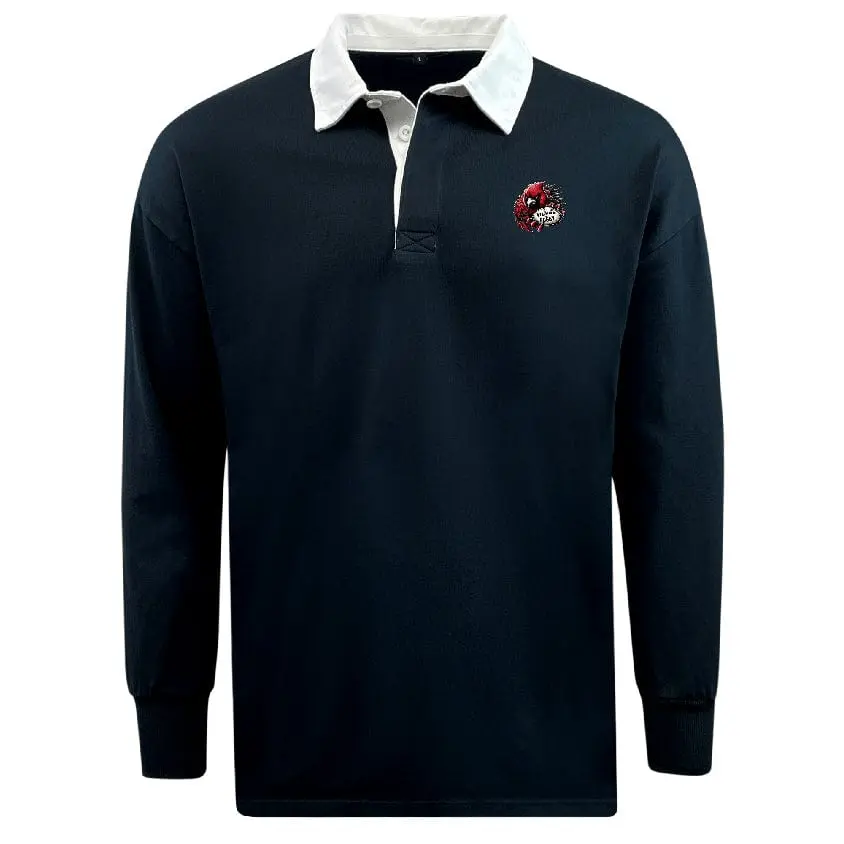 Vienna Rugby Classic Long Sleeve Solid Rugby Jersey