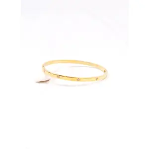 Magi CZ Bracelet Gold