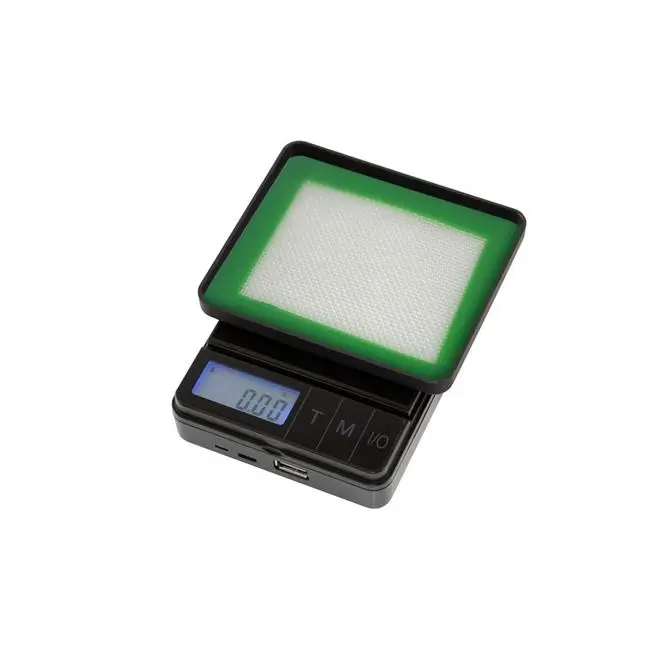 American Weigh Scales 1 kg & 1000 x 0.1 g Digital Pocket Scale with USB Device Charger