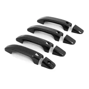 Door Handle Cover Trim Exterior Accessories Compatible with Chevy Silverado/GMC-SIERRA 2014-2018, Chevy Suburban/Tahoe/GMC-YUKON 2014-2019, Auto, Car Vehicle Decoration,summervibes Adhesive Vinyl Decal Performance