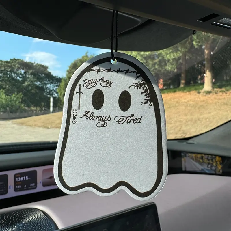 Host Malone Car Air Freshener, Car Fragrance, Car Diffuser, Car Aroma Diffuser, Rearview Mirror Hanging & Vent Clip, Natural Material, Long-Lasting Scent, Alcohol-Free, Unisex, Luxury Level