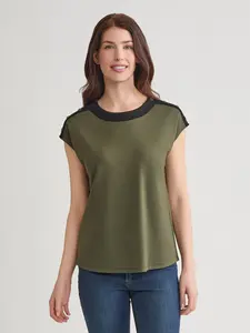 Drop Shoulder Top, Serenity Knit