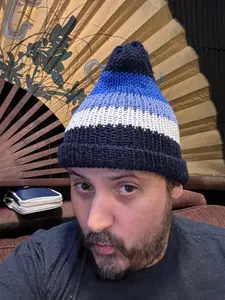 Brynomade Striped Knit Hat