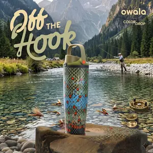 Owala FreeSip Insulated Stainless Steel Water Bottle, 30oz - Limited Edition Off The Hook