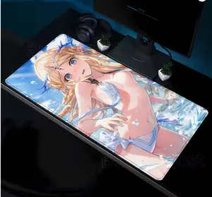 [Sale off up to 65%][Free Ship] Game Wuthering Waves Cartethyia teclado Mousepad Large Gaming Mouse Pad Lock Edge offices accessories Computer Keyboard Desk Mat (11)