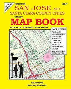 USED-San Jose & Santa Clara County, California Map Book by GM Johnson (Unknown)