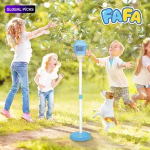 Automatic Handheld Bubble Machine for Kids, Bubble Maker Spring Summer Toys with Lights, Children's Day Gift Outdoor Rechargeable Blower Best Easter Gift for Children #GLOBAL PICKS