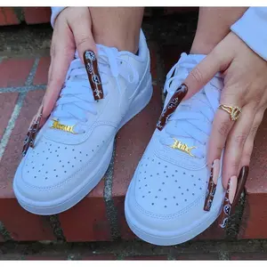 "Brown Pride" Shoe Lace Charms