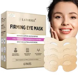 LATORICE Under Eye Patches for Dark Circles: Eye Masks with Collagen Reduce Puffy Eyes Wrinkles, Daily Firming Hyaluronic Vegan Comfort Skin Care
