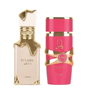 ECLAIRE (women) + Yara Candy Perfume (Women) By Lattafa Perfumes 3.4oz(100ml) - Fragrance Gift Bundle