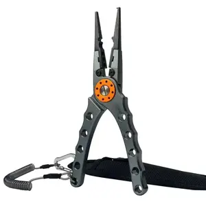 Aluminum Fishing Pliers Line Cutter With Hook Remover