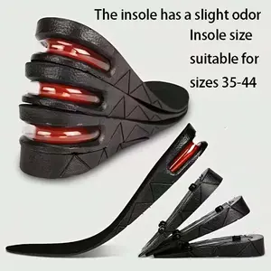 Height Increase Insoles Air Taller Cushion Shoes Insoles Heel Insert for Men and Women 4-Layer