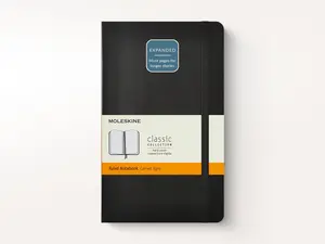 Moleskine Classic Notebook - Expanded Extra Thick Black