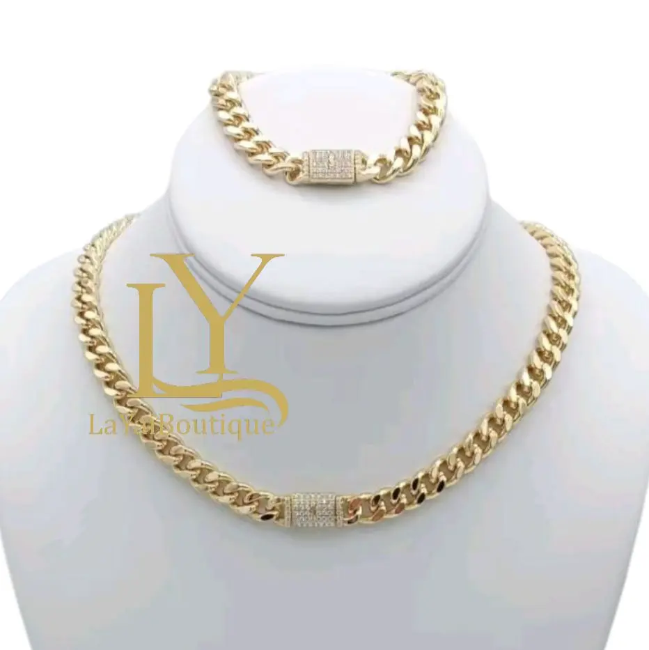 LaYaiBoutique #1197 Sets Mónaco Oro Laminado 14k ALTA CALIDAD - High Quality
