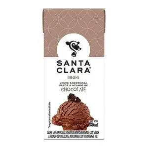 Leche Santa Clara 1924 Mexican Imported Ice Cream Flavored Milk Chocolate 180ml  Milky Protein Dairy Calcium Rich