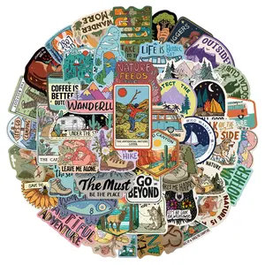 50pcs Natural Rules Cute Series Stickers Adhesive Decals, Office Supplies and Notebook Accessories, Suitable for Scrapbooks, Diaries, Laptops, Water Bottles, Cars, Etc., Based on A Design Inspired By Faith.