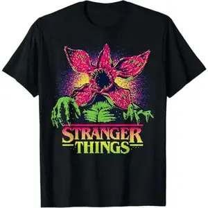 Stranger Things Season 5 Retro Video Game Demogorgon T-Shirt