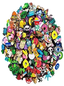 Cute Cartoon Shoe Charms, Fashionable Shoes Decorations for Women & Girls, Creative Gifts for Birthdays, Christmas, and Halloween