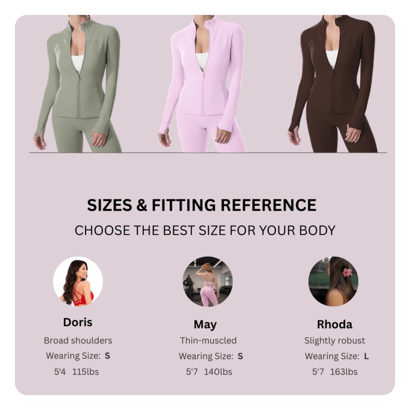 Coral Canton Women’s Solid Zip-Up BBL Sport Jacket