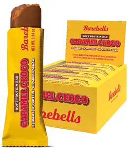 Barebells Soft Protein Bar - Caramel Choco - 20g Protein (12 Bars)