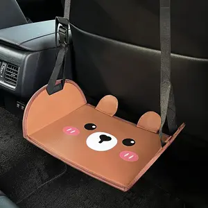 Car Travel Rest Foot Pad Portable Foot Hammock Long Flight Essentials Office Footrest Hanging Adjustable Car Interior Supplies Universal Fit