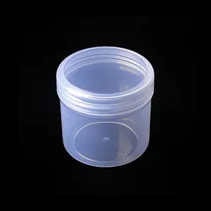 JAR 128-100MLTRANSLUCENT JAR 100ML 1LAYER (#9017) (12 PCS)