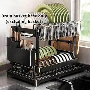 Large Capacity Detachable Dishwasher Basket, Easy Clean Rust-Resistant Design, Perfect for Organizing Utensils and Cutlery, Modern Kitchen