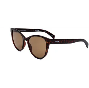 Levi's Women's 54 mm Havana Sunglasses LV1014-S-086-54