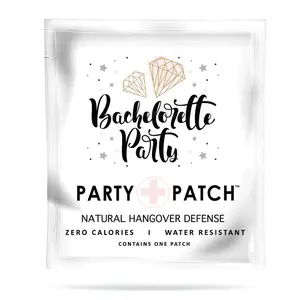 Party Patch for Bachelor Party- Zero Calories, Water-Resistant Recovery Patch for Parties and Nights Out Masks