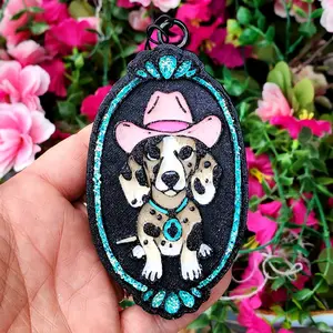 Ranchy Fresh Dachshund Car Freshie - Handmade Aroma Beads for Long Lasting Fragrance - Perfect for Car, Bathroom, Closets, Campers - Luxury Scent Adventure