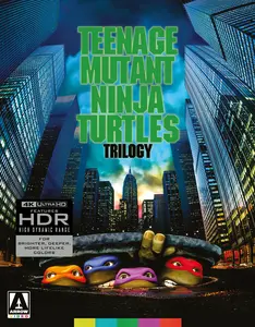 Teenage Mutant Ninja Turtles Trilogy  [4K ULTRA HD BLU-RAY MOVIE] Ltd Ed, 4K Mastering, True-Hd