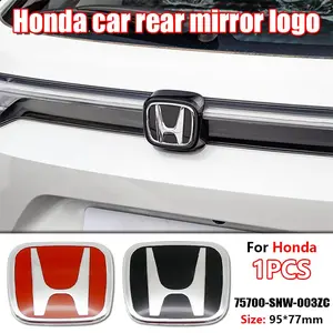 Honda Car Replacement Front Rear Emblem Badge, Rust-Resistant Secure Fit, Precision Match for Honda Spirior, City Models, Exterior Decoration