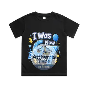 6 7 Birthday Boy 7 Years Old I was 6 Now I'm 7 67 Meme Kids Cotton T-shirt, Graphic Print Round Neck Short Sleeve Casual Tee for Boys Girls