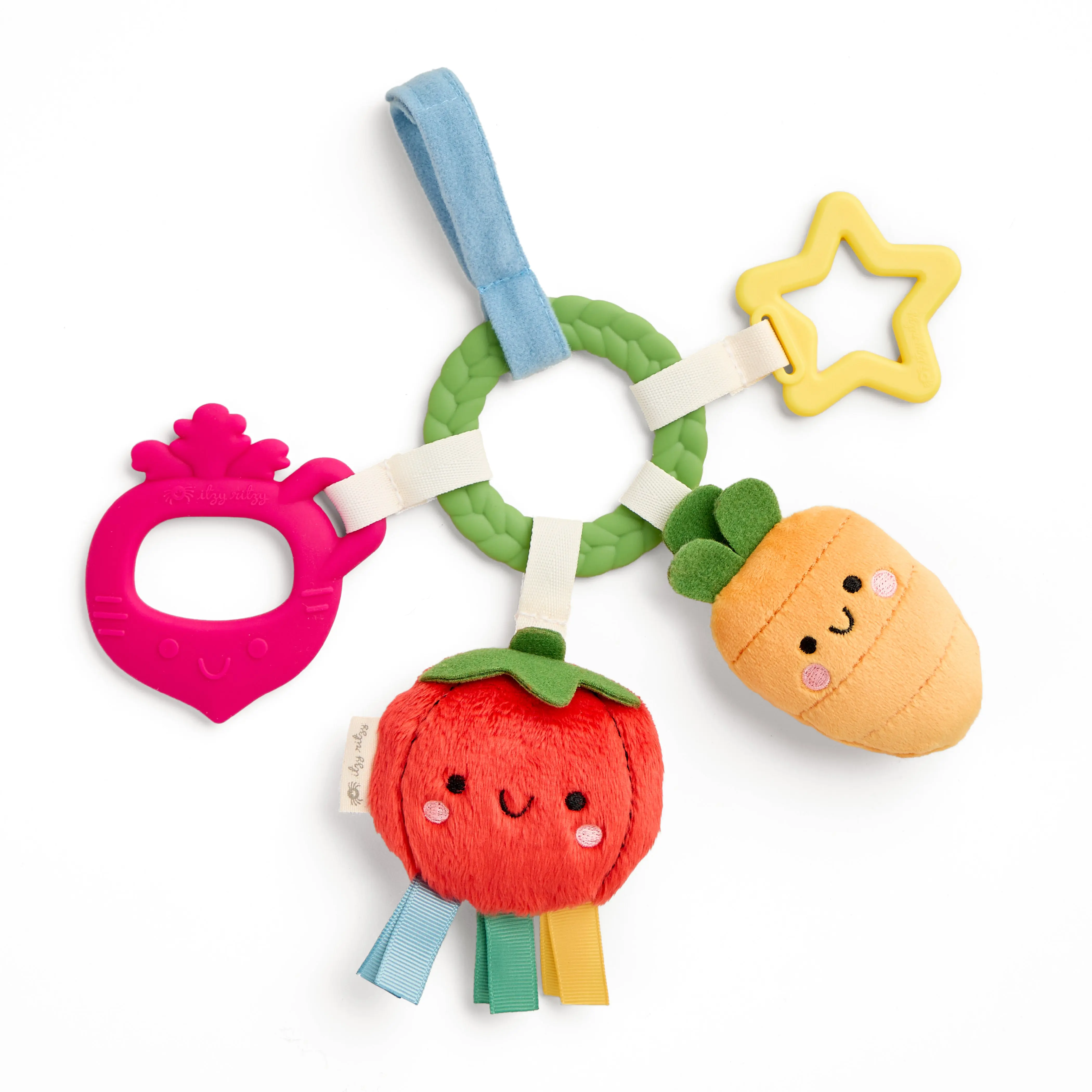 Bitzy Busy Ring™ Teething Activity Toy Bitzy Busy Ring™ Teething Activity Toy