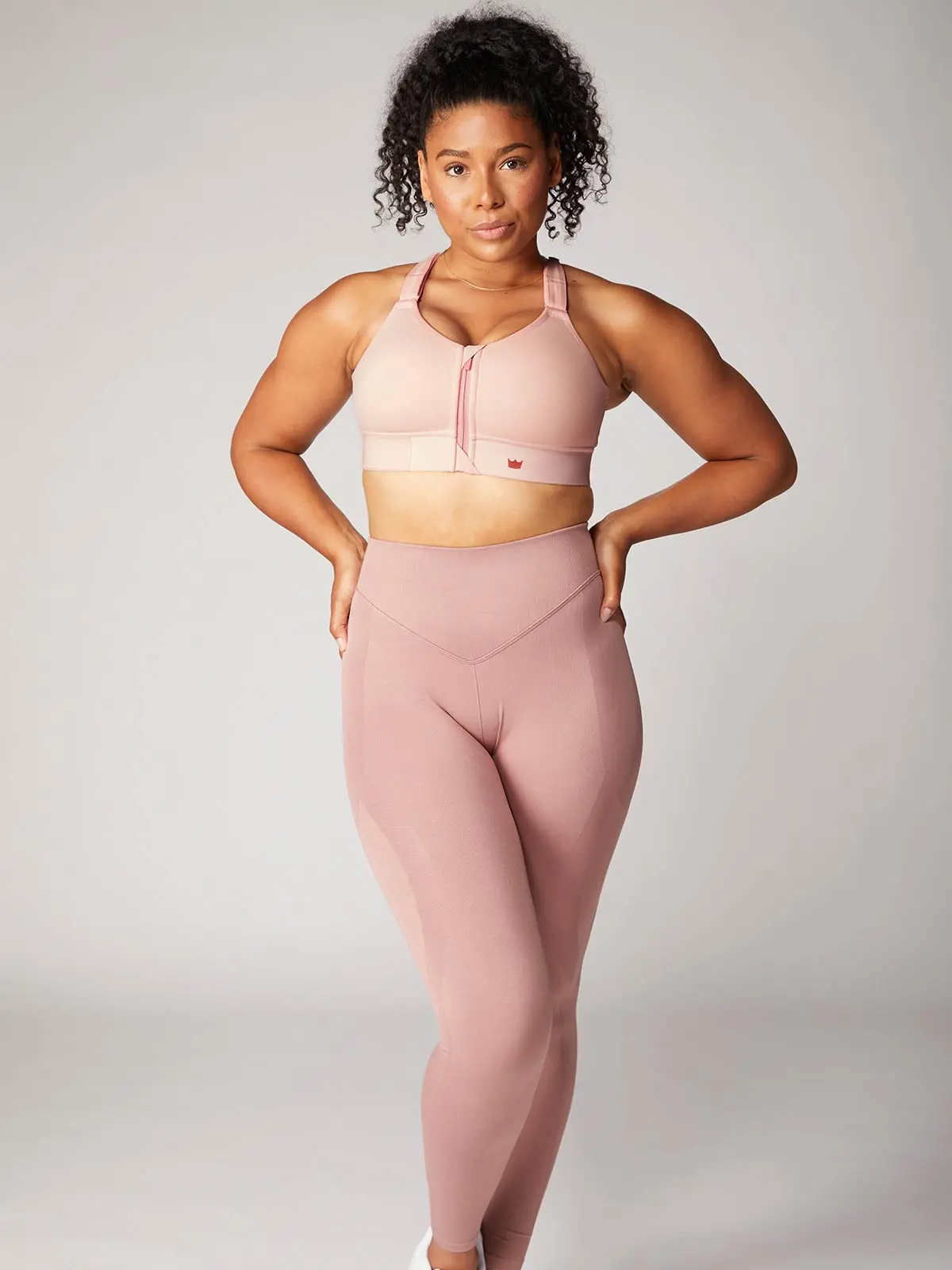 SHEFIT Women's Seamless Leggings - Chestnut, High-Rise, 4-Way Stretch, Moisture-Wicking, Summer Wear, 90% Nylon 10% Spandex, Korean Style, Above-the-Ankle Length, Compression Bottoms for Everyday Use
