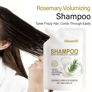 Rosemary Biotin Volumizing Shampoo for Thinning Hair – Hair Strengthening & Moisturizing Shampoo with Mint, Tea Tree & Botanical Extracts, Helps Support Hair Growth & Scalp Health, Paraben & Sulfate Free for Women & Men (3.38 Fl Oz)