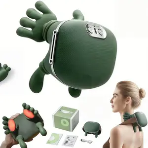 Pressure Point Heat Therapy Simulator for Human Shoulder and Neck Massage, Muscle Heating Massager, Deep Tissue Kneading Massager