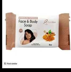byenblan turmeric Face &Body Soap 7oz – Skin Glow, Dark Spot Remover, Even Tone Body Soap for Radiant Complexion