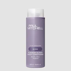 Platinum Blonde Violet Conditioner, Banishes Brass + Brightens, Ideal for Light to Medium Blonde, Silver, Gray or White Hair