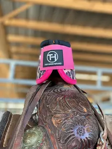 Cheetah Pink bell boots