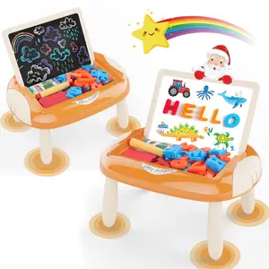 Erasable small drawing board Children's easel drawing table with letters and numbers Creative children's toys Gifts Cute artwork